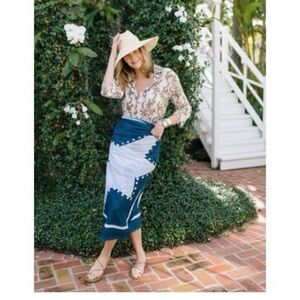 Julia Amory Starry Night Azure Pareo